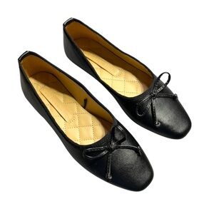 Joe Fresh Black Loafers Comfortable Flats